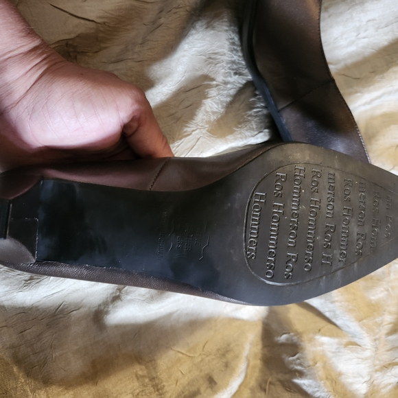 EUC Ros Hommerson Fine Leather Heels - Picture 7 of 9